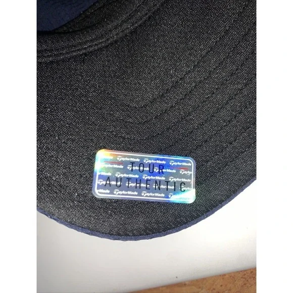Tour authentic TaylorMade M5 Hat- TaylorMade Blue Golf Hat Adjustable - Picture 6 of 6